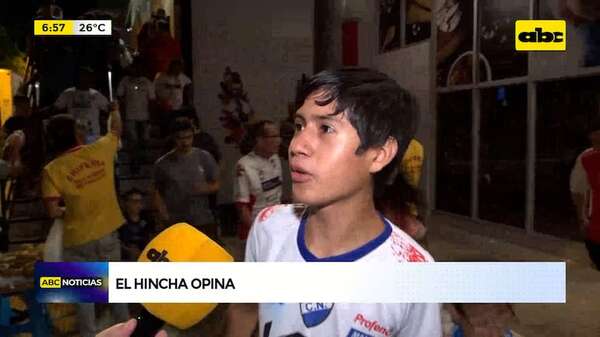 El hincha opina: Nacional no pudo ganar en su debut copero - ABC Noticias - ABC Color
