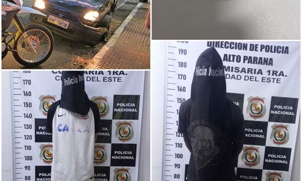 Capturan a dos robacoches en CDE