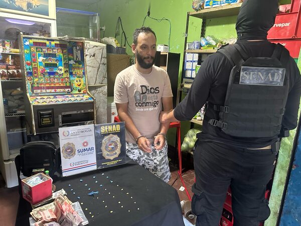 Senad anula dos focos de venta de drogas en Fernando de la Mora - trece