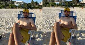 La Nación / ¡Por turno! Sin Chenny TV, Will Ibarra disfruta de las playas de Brasil