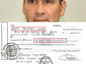 Víctima de mafia de pagarés sufre injusticia