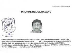 Buscan a familiares de joven fallecido presumiblemente en un accidente - La Clave