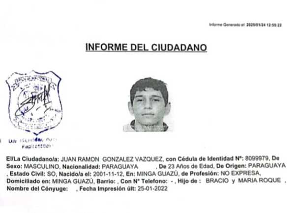 Buscan a familiares de joven fallecido presumiblemente en un accidente - La Clave