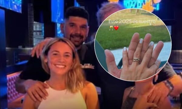 Ortigoza y la ex de Maradona confirmaron lo que ya se sabía: ¡Oky el amor!