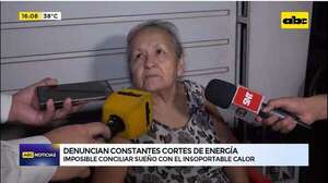 Constantes cortes de luz en Barrio Obrero: vecinos tuvieron que pasar la noche en la vereda - ABC Noticias - ABC Color