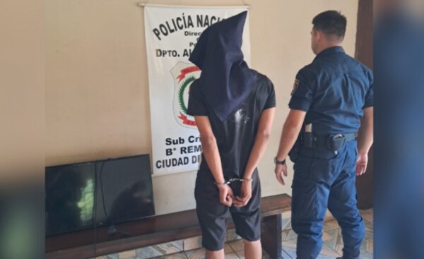 Detenido tras hurtar un televisor en Remansito