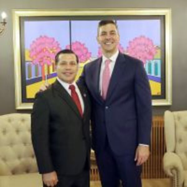 Presidente Peña y titular de la ANDE analizan inversiones en el sistema eléctrico :: Presidencia de la República del Paraguay