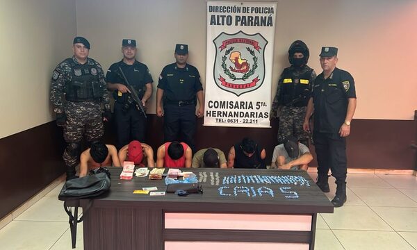 Procesan a supuesto distribuidor de drogas y a cinco cómplices detenidos en operativo – Diario TNPRESS