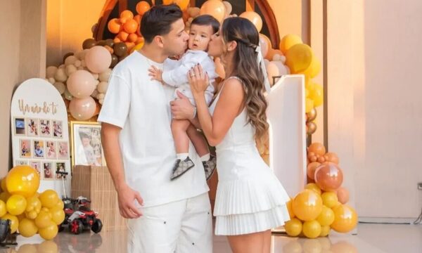 (VIDEO) ¡Mirá cómo fue el festejo de cumple del hijo paha de Ángel Romero!