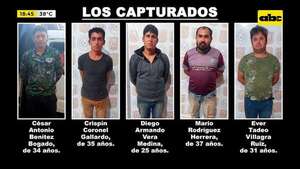 Caaguazú: incautan casi dos mil kilos de marihuana picada y detienen a cinco personas  - ABC TV - ABC Color