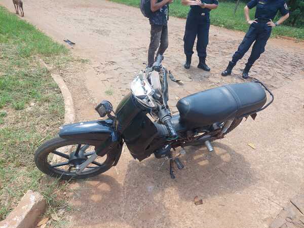 Accidente de tránsito entre dos motociclistas deja una persona herida en Cambyretá