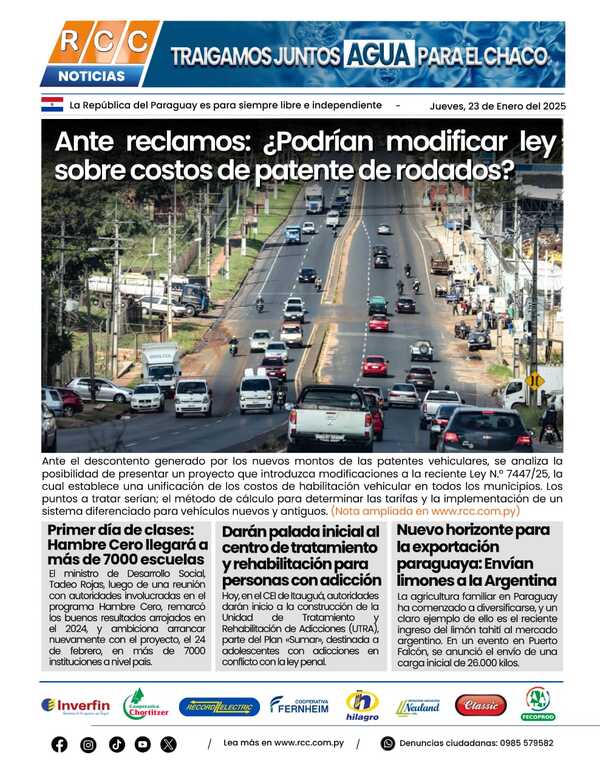 Tapa 23/01/2025
