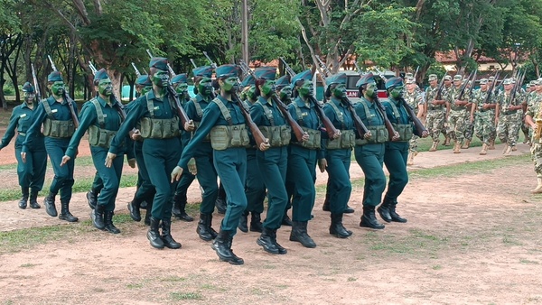 Aspirantes de la 3ª Agrupación del CIMEFOR juran fidelidad a la patria