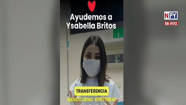 Ysabella espera por un "ángel donante"