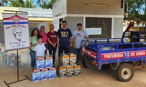 Pinturería 12 de Junio entrega pintura a escuelas ganadoras de su promoción - OviedoPress