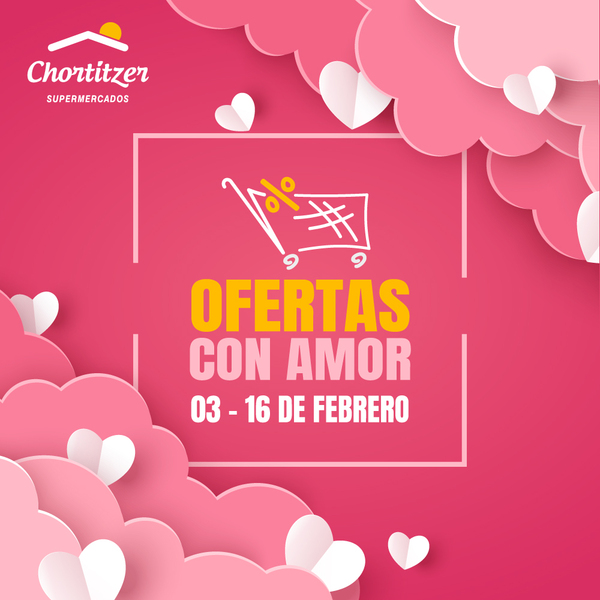 Se viene la semana del amor y el Supermercado Chortitzer cuenta con dulces propuestas