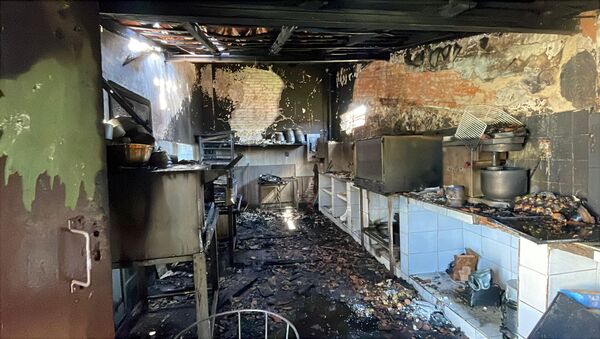 Incendio en local gastronómico Lo De Lila de Concepción