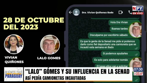 ¿Quién es la única jueza que se plantó a ‘Lalo’ Gómes? Estos son los nuevos chats revelados