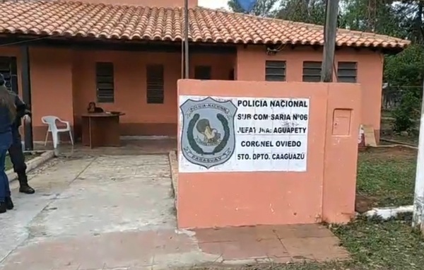 Allanan comisaría de Aguapety por supuesta extorsión - Noticiero Paraguay