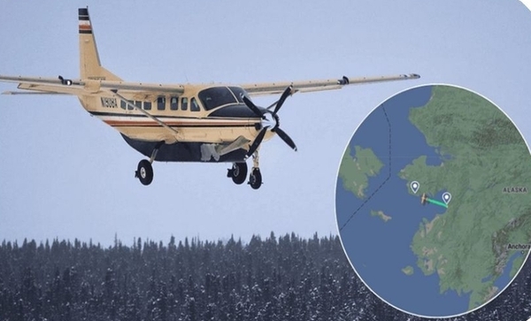Desapareció un avión con 10 personas en Alaska - Noticiero Paraguay