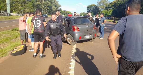 La Nación / Alto Paraná: en seis horas se produjeron dos accidentes fatales de motociclistas sobre Ruta 2
