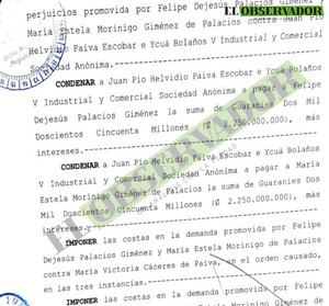 Corte Suprema ordena millonaria indemnización a familia víctima del incendio del Ycuá Bolaños