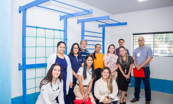 Avanza la construcción del primer Espacio de Estimulación Temprana para niños con TEA en Minga Guazú