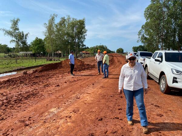 Avanzan obras en tramo Mbocayaty del Yhaguy - San José de los Arroyos - 1000 Noticias