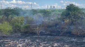 Bomberos controlan incendio en la zona de la Costanera Norte