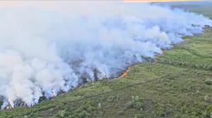 AHORA: Incendio en Ruta Luque - San Bernardino