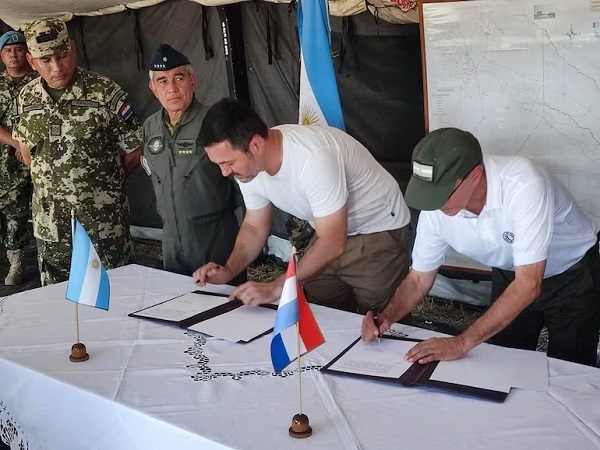 Con el objetivo de combatir el narcotráfico, Paraguay y Argentina firman convenio de cooperación - Unicanal