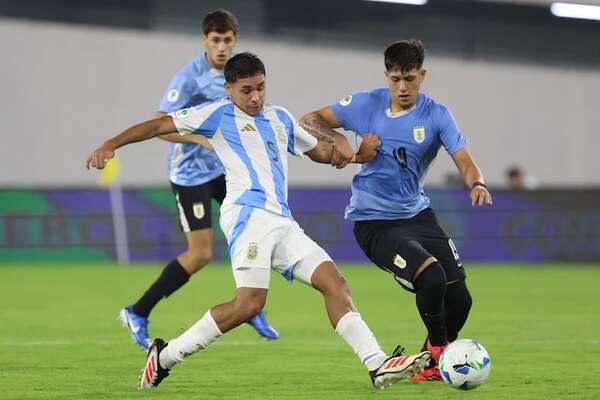 Argentina vence 4-3 a Uruguay y lidera junto a Brasil el Sudamericano Sub-20 - Fútbol - ABC Color