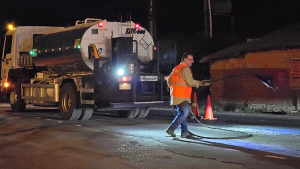 Reacondicionamiento de la D025 se realiza en horario nocturno