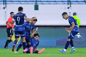 Agónico triunfo de la Albirroja Sub 20 en el hexagonal final - trece
