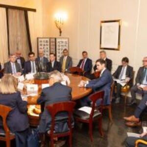 Presidente Peña reafirma compromiso con la democracia en la sesión de Global Americans :: Presidencia de la República del Paraguay