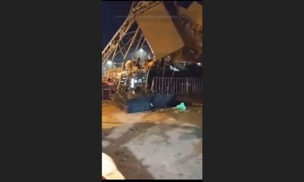 Festival de Caacupé casi termina en tragedia