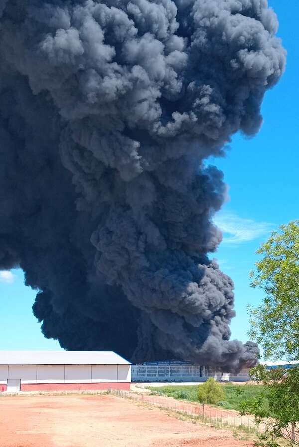 Incendio en puerto de Roque Alonso está “incontrolable” y colapso es inminente - Policiales - ABC Color