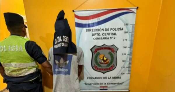 La Nación / Detienen a un menor con bolsitas de crack en Fernando de la Mora
