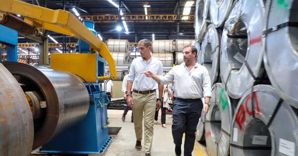 La Nación / Destacan crecimiento de la industria metalúrgica tras verificación de procesos productivos