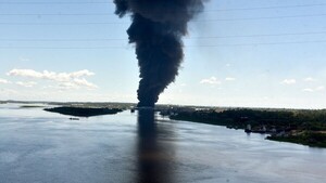 Voraz incendio en MRA: Consejos del Mades por la mala calidad del aire