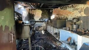 Concepción: Confitería se incendió a causa de fuga de gas
