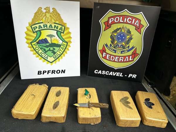Policía Federal intercepta camioneta de lujo que transportaba droga y detienen a un paraguayo - ABC en el Este - ABC Color