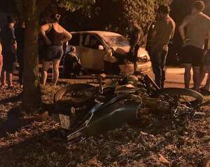Trinidad: motociclista falleció tras choque frontal contra un automóvil sobre la ruta PY06 - Policiales - ABC Color