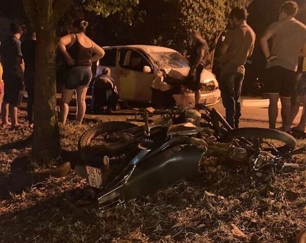 Trinidad: motociclista falleció tras choque frontal contra un automóvil sobre la ruta PY06 - Policiales - ABC Color