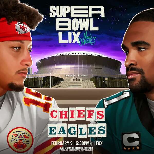 Hoy el Super Bowl: Chiefs-Eagles van por la gloria - Polideportivo - ABC Color