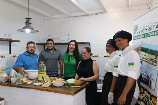 Yacyretá apoya capacitación en gastronomía en su área de influencia - .::Agencia IP::.
