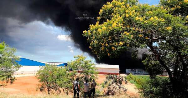 La Nación / Incendio en el Puerto Fénix - OJO Galería