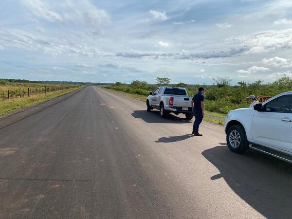 Avanza la pavimentación asfáltica del tramo Mbocayaty del Yhaguy – San José de los Arroyos - .::Agencia IP::.
