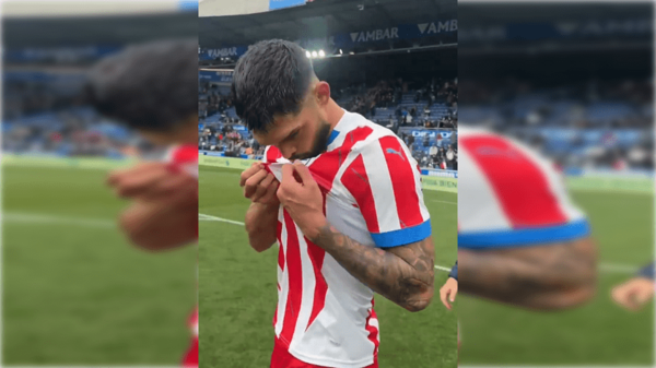 Omar Alderete luce casaca de la Albirroja tras victoria del Getafe