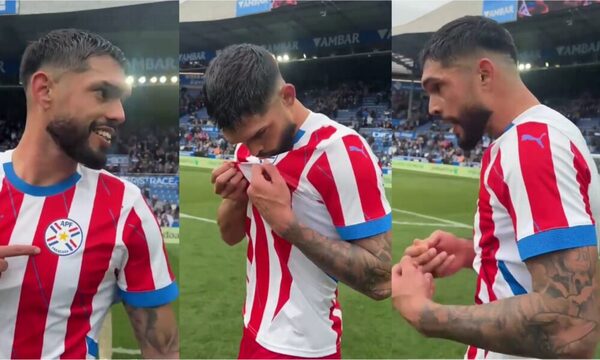 (VIDEO) ¡Mañami! Omar Alderete festejó con la Albirroja la victoria de su club